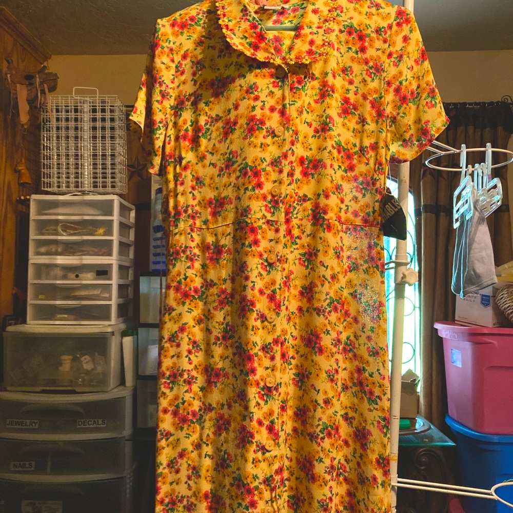 Beautiful cool dress by R and K originals lemon